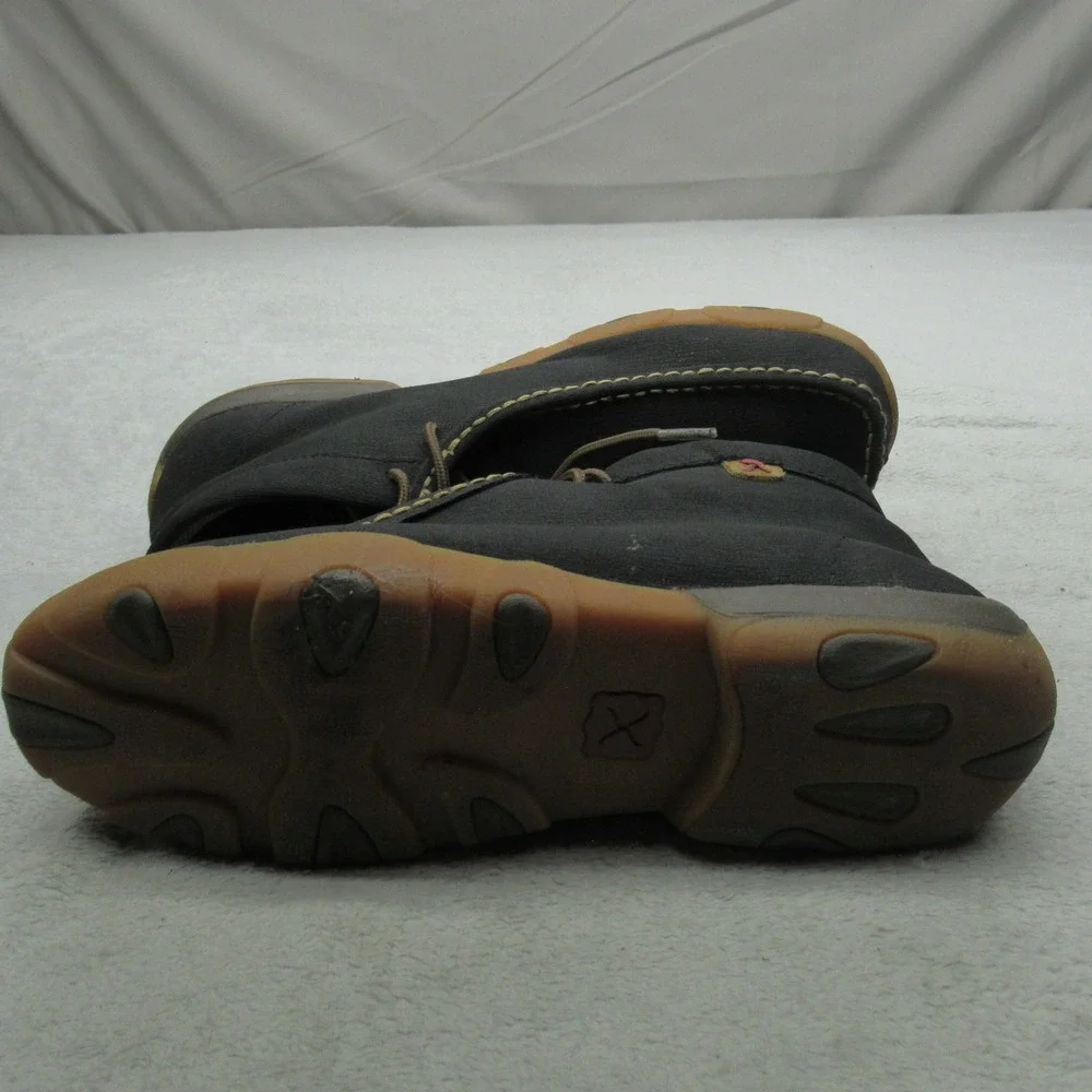 Twisted‎ X Mens 11.5M Shoes Brown Leather Chukka Driving Moc Toe Lace Up Casual